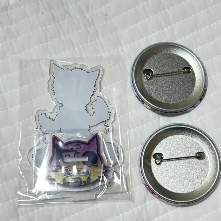 [BUNJANG] Demon Slayer Agf Early Winter Hakuji Koyuki Glitter Can Badge, Halloween Ver. / 귀멸의칼날 귀칼 Agf 얼리 윈터 하쿠지 코유키 글리터 캔뱃지, 할로윈