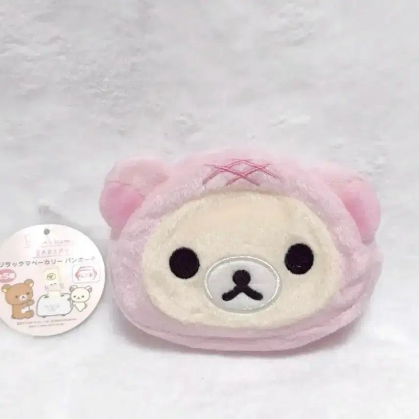 [BUNJANG] Rilakkuma Strawberry Bread Melon Bread Doll Pouch / 코리락쿠마 딸기빵 메론빵 인형 파우치