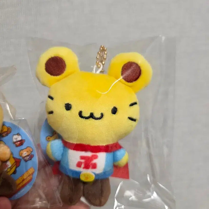 [BUNJANG] Pompompurin "Hero Series" Superman &amp; Bagel Plush Set / 폼폼푸린 무뉴구루미 히어로 슈퍼맨 스콘 베이글 2개세트