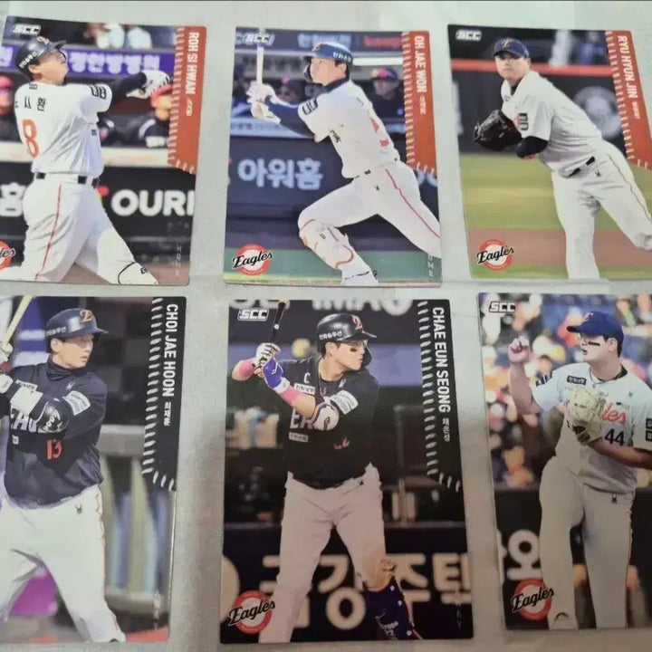 [SOLD OUT] (일괄)2026 KBO 카드 한화+롯데웰푸드 채은성 띠부씰