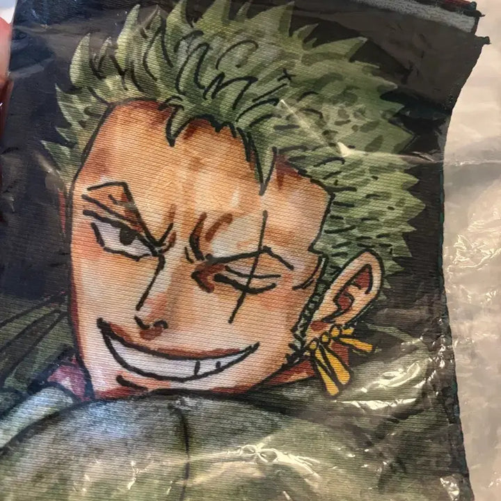 [BUNJANG] Roronoa Zoro Big Towel (Jump Festa 2024) / 롤로노아 조로 빅타올 팝니다.  (점프페스타 2024)