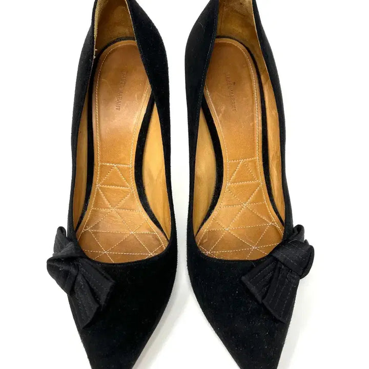 [BUNJANG] Isabel Marant Black Suede Ribbon Pumps / 이자벨마랑 블랙 스웨이드 리본 펌프스
