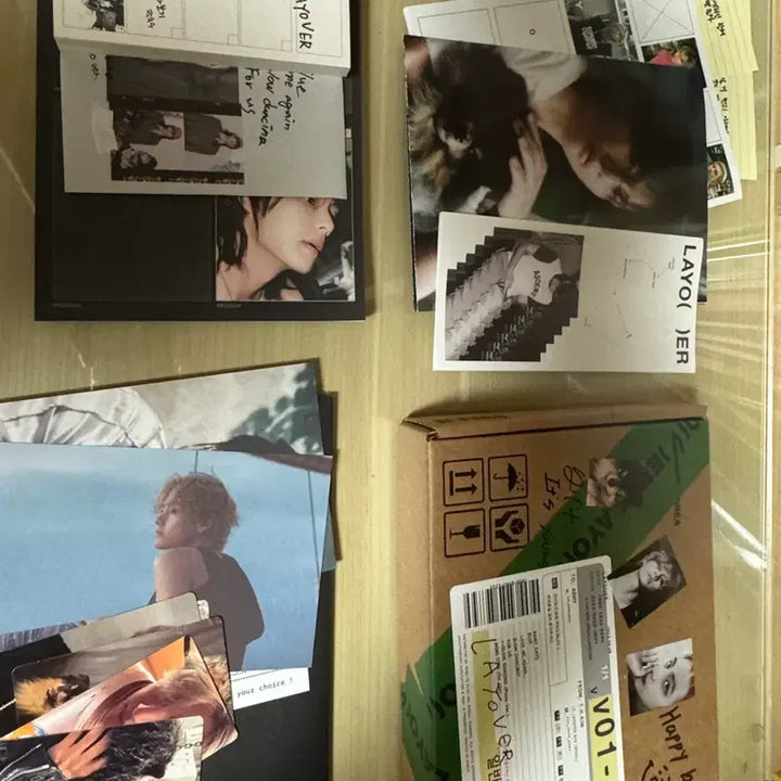 [BUNJANG] BTS V LAYOVER Album Photocard Set / 방탄소년단 뷔 LAYOVER 앨범 포토카드 포함