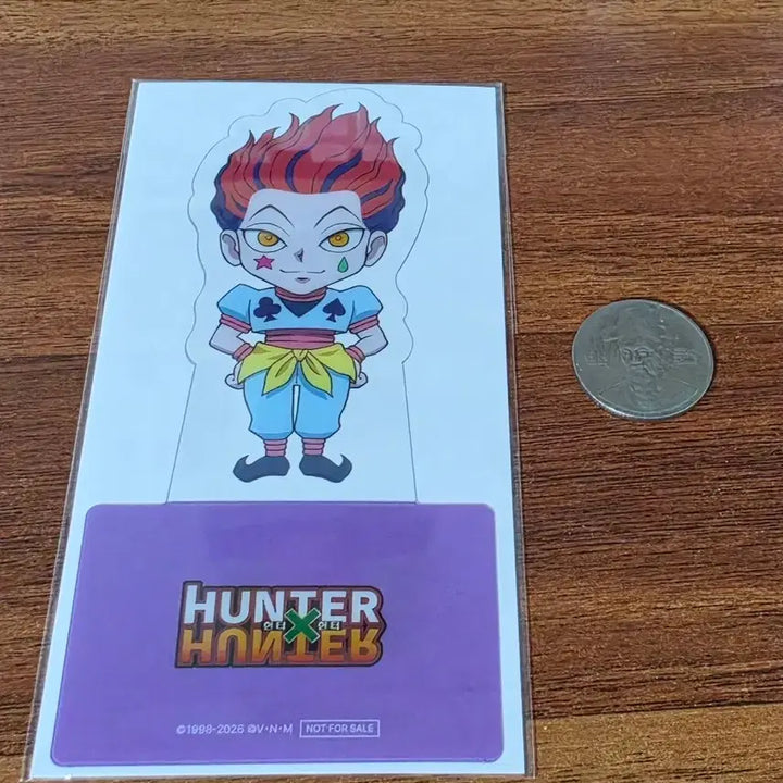 [BUNJANG] Hunter x Hunter Hisoka Acrylic Stand / 헌터x헌터 콜라보 카페 히소카 아크릴 스탠드(현장 품절) 헌터헌터 헌헌