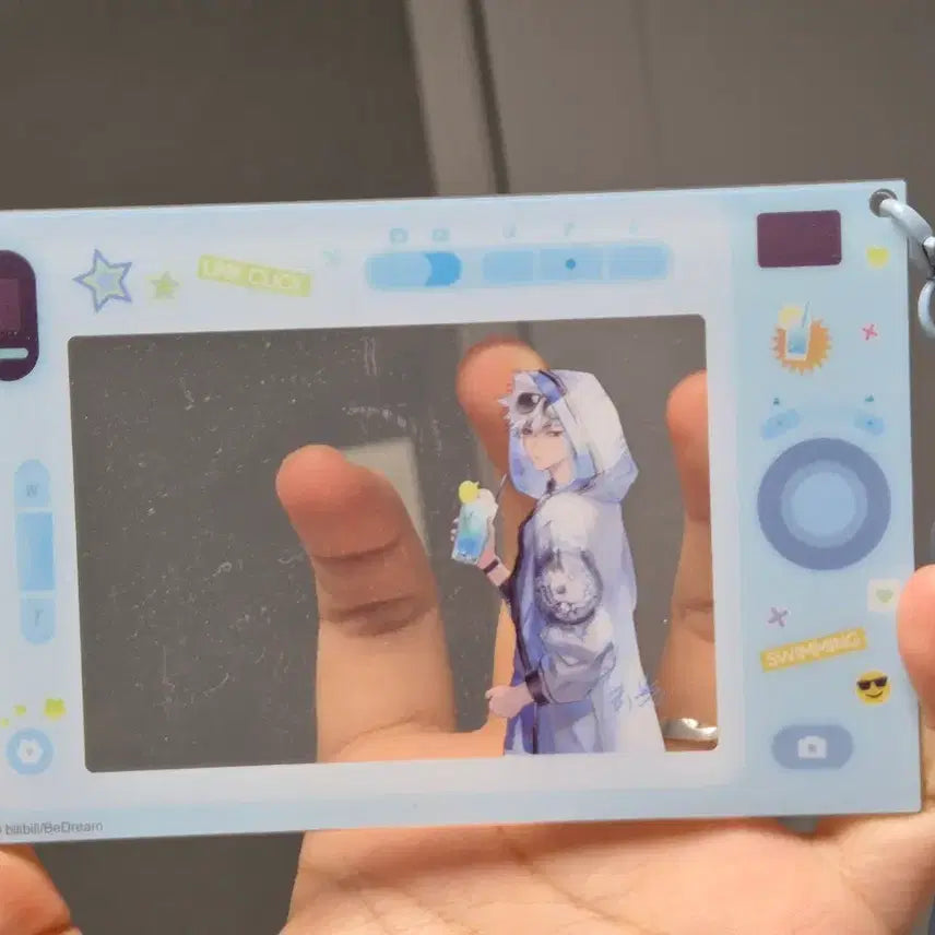 [BUNJANG] Link Click Lu Guang Camera Acrylic Keychain / 시광대리인 루광 카메라 아크릴 키링