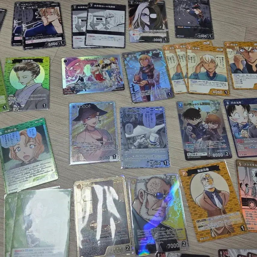 [BUNJANG] Detective Conan TCG Card Bundle (Fate of the Azure) / 코난 tcg 카드 일괄 판매 (애색의 숙명)
