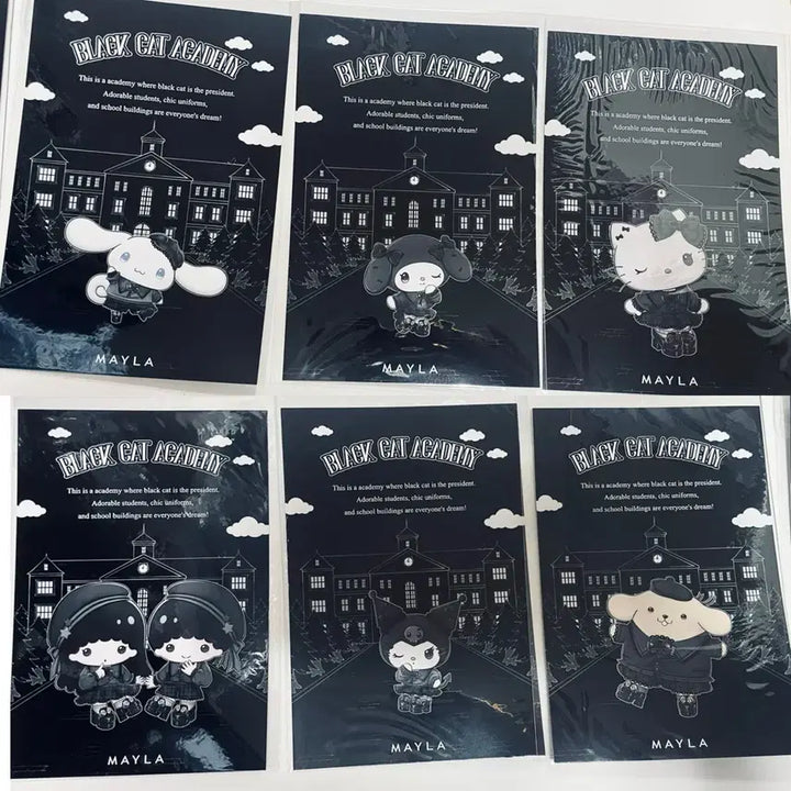 [BUNJANG] Sanrio MAYLA Character Card Bundle Set / 산리오 MAYLA 캐릭터 카드 헬로키티 시나모롤 쿠로미 마이멜로디