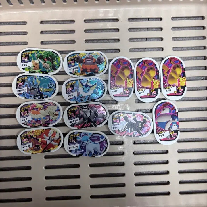 [BUNJANG] Pokemon Star Tag Cards - 9x 5-Star, 4x Special / 포켓몬 스타태그 오성 9개 스페셜 4개