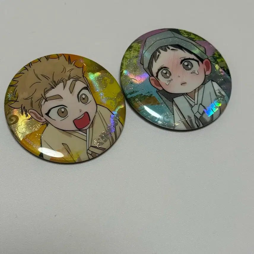 [BUNJANG] Hongsil Quest Can Badge Set (Lee Yeon, Ki Hoon) - POB Photocard / 홍실퀘스트 캔뱃지 벳지 이연 기훈 굿즈 특전 레봄 포카 bl 비엘