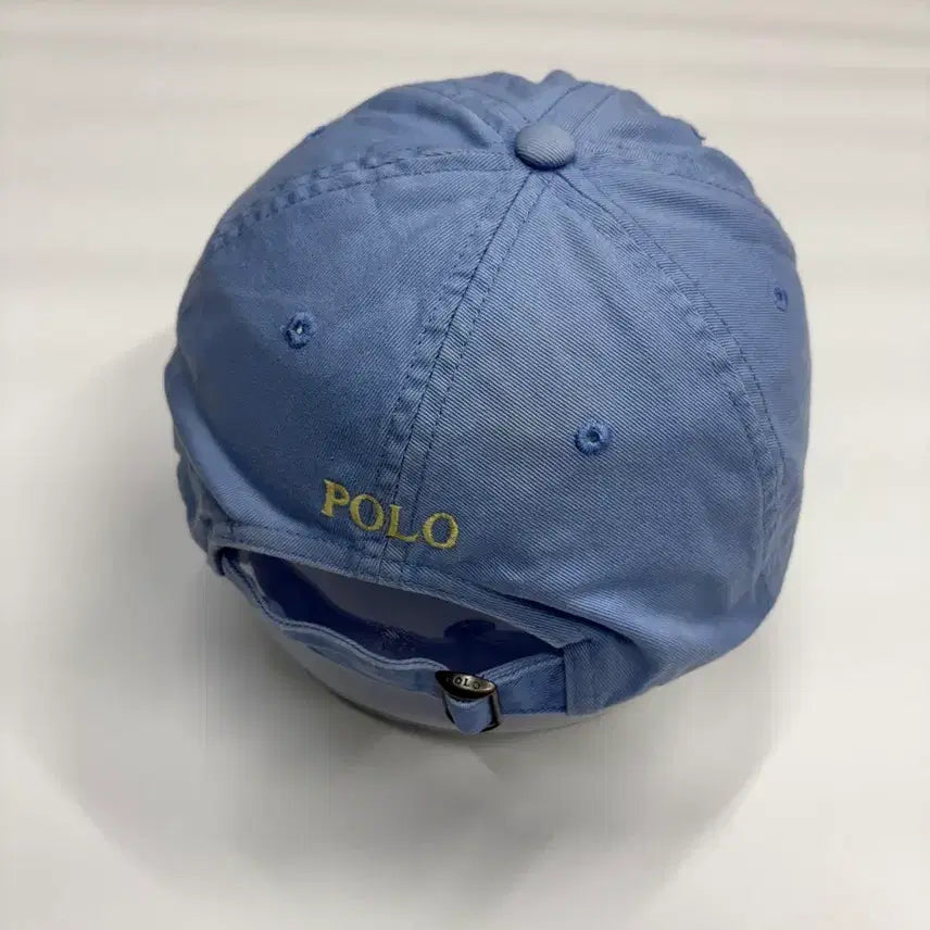 [BUNJANG] Polo Ralph Lauren Sky Blue Ball Cap Hat / Polo 폴로 랄프로렌 스카이블루 볼캡 모자