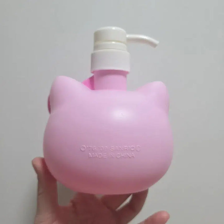 [BUNJANG] Hello Kitty Pink Pump Bottle / 헬로키티 핑크 펌프 용기