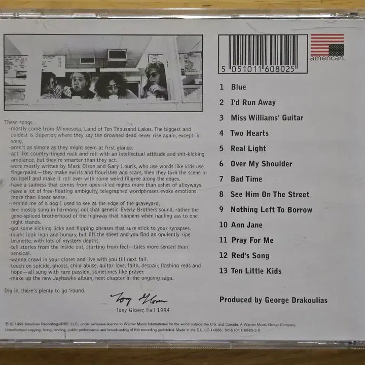 [BUNJANG] The Jayhawks Tomorrow the Green Grass CD / CD 음반 The Jayhawks 제이혹스 - Tomorrow the