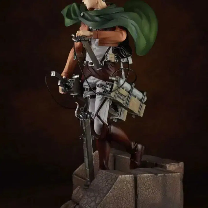 [BUNJANG] Attack on Titan Levi 1/7 Scale Figure (Unsealed) / [개봉] 풀크라 진격의 거인 리바이 1/7 피규어