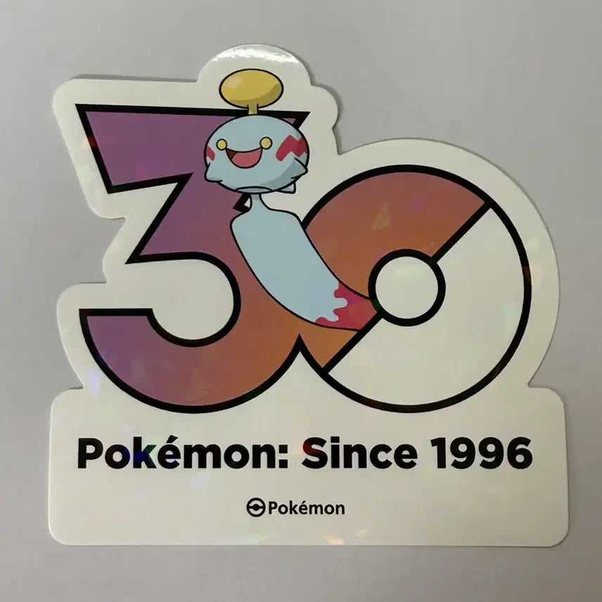 [BUNJANG] Pokemon 30th Anniversary Sticker - Shelgon / 포켓몬 30주년 스티커 치렁