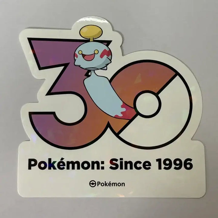 [BUNJANG] Pokemon 30th Anniversary Sticker - Shelgon / 포켓몬 30주년 스티커 치렁