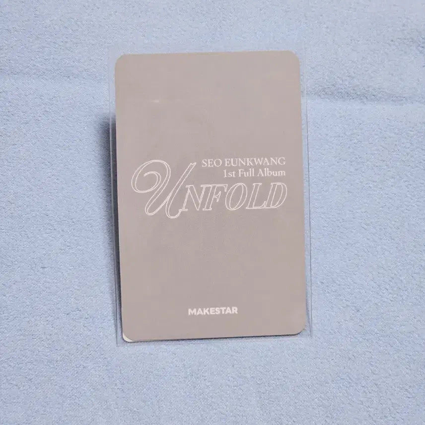 [BUNJANG] BTOB Seo Eunkwang UNFOLD Makestar POB Photocard / 비투비 서은광 UNFOLD 메이크스타 미공포 포카