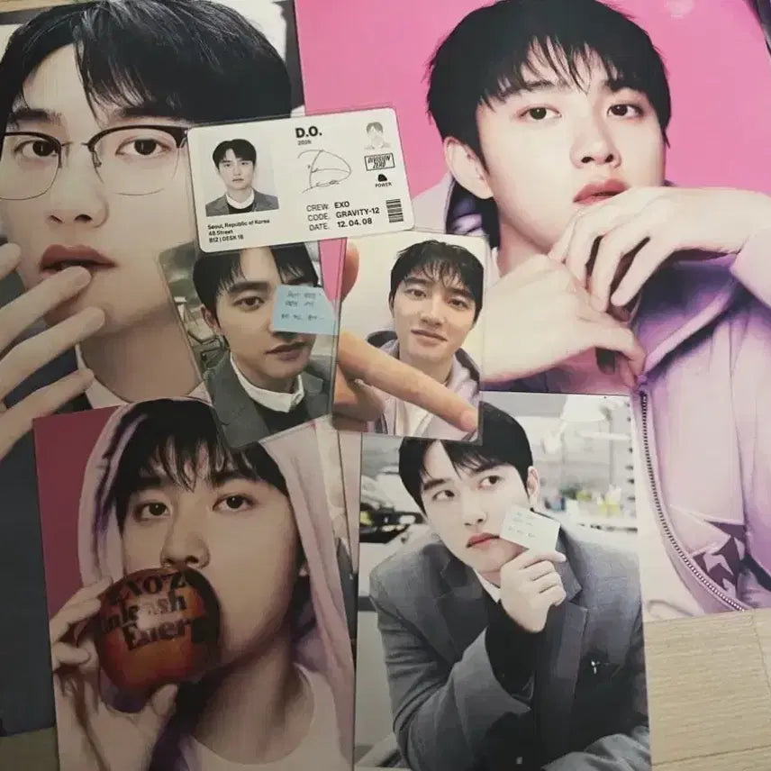 [BUNJANG] EXO D.O. Photocard Set (5 Types) / 디오 포토카드 5종 세트