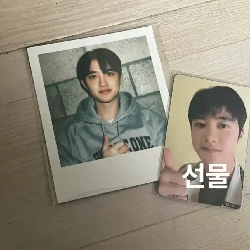 [BUNJANG] EXO D.O. Photocard &amp; Polaroid Set / 디오 포토카드 폴라로이드 세트