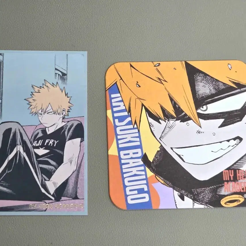 [BUNJANG] My Hero Academia Bakugo Katsuki Memorial Collection Art Coaster Bundle Set / 히로아카 나히아 원화전 바쿠고 카츠키 메모리얼 컬렉션, 아트코스터 일괄