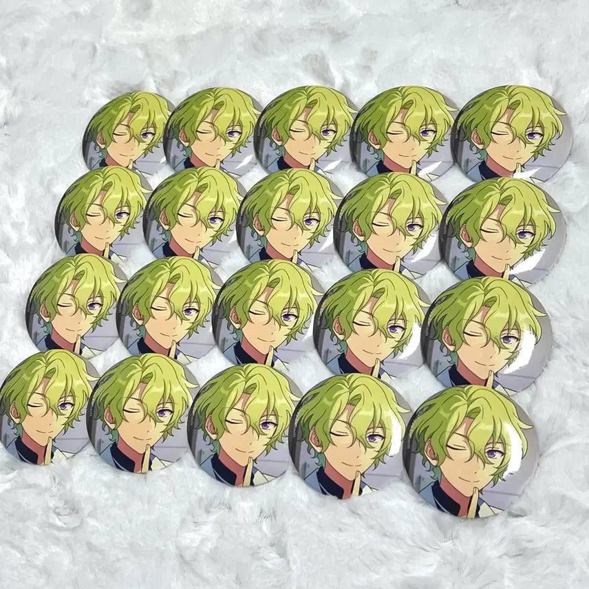 [BUNJANG] Ensemble Stars Tomoe Hiyori Wink Can Badge Set / 토모에 히요리 윙크 캔뱃지 20개 판매합니다.