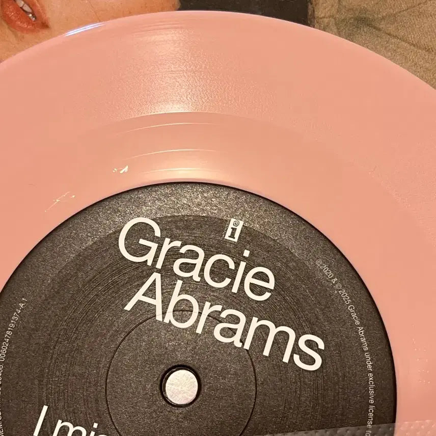 [BUNJANG] Gracie Abrams 7-Inch Single Vinyl / 그레이시 에이브럼스 7인치 싱글 바이닐