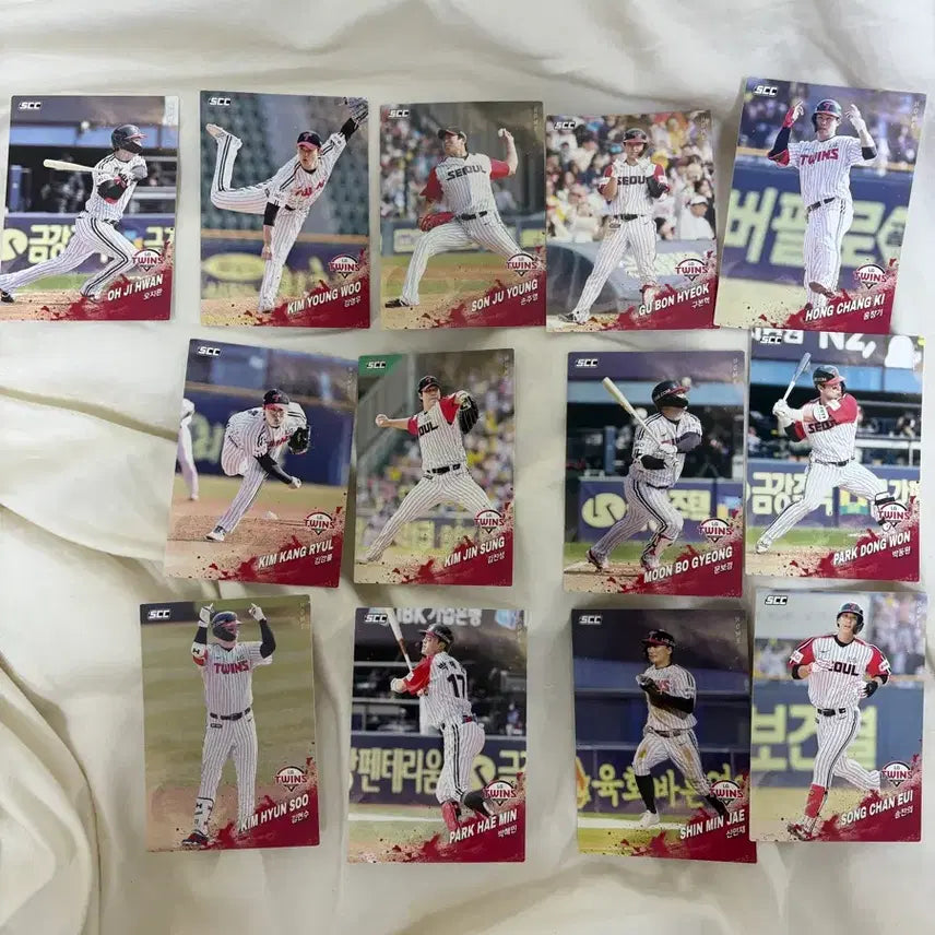 [BUNJANG] LG Twins Baseball Player Cards / LG 프로모션 팩 카드 양도