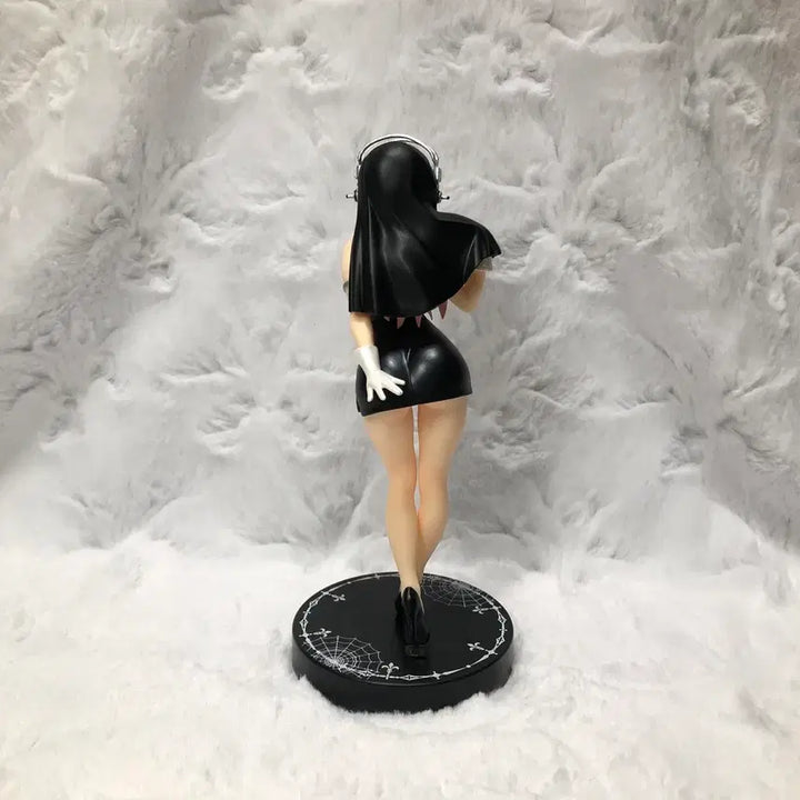 [BUNJANG] Furyu Super Sonnyko Holy Girl Black Retro Bishoujo Figure / (급처) 슈퍼소니코 후류 홀리걸 블랙 고전 미소녀 피규어