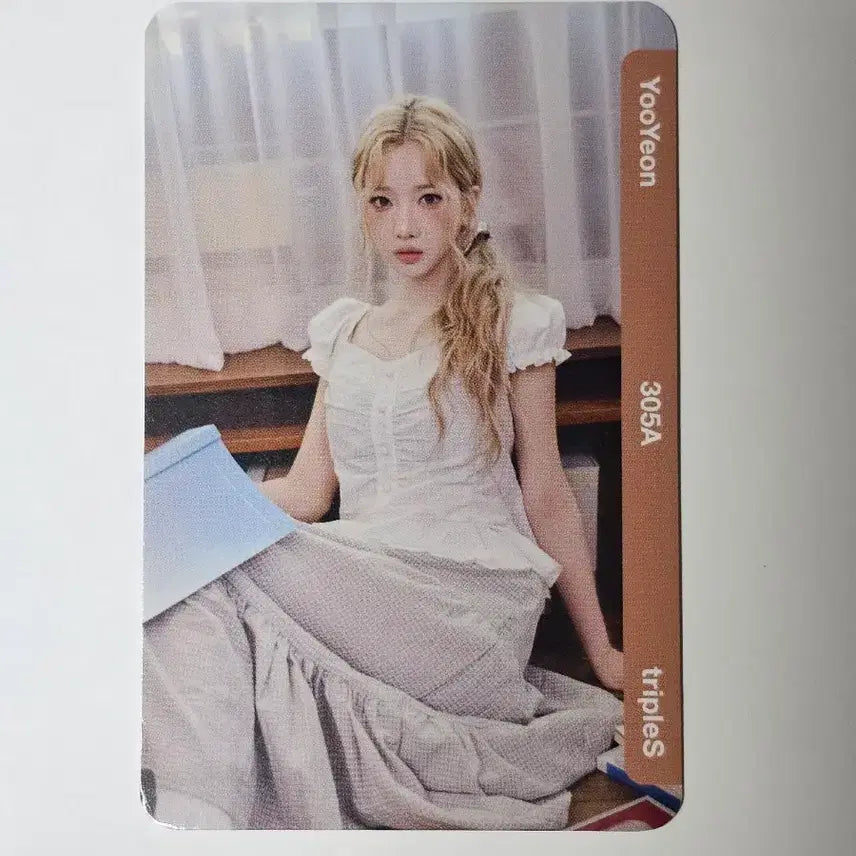 [SOLD OUT] 미스캔) 트리플에스 유연 CC305 쇼케이스 오브젝트 tripleS