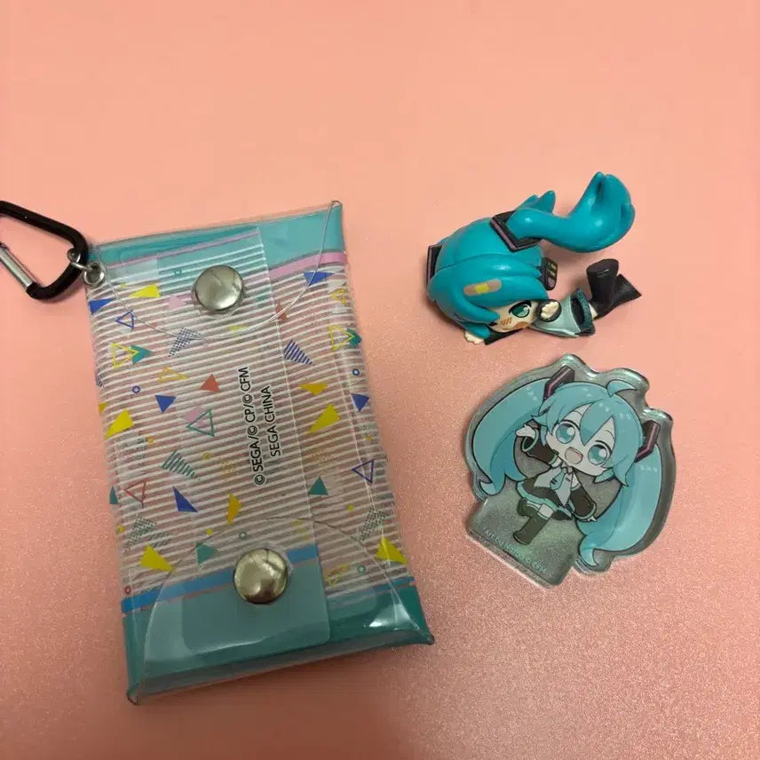 [BUNJANG] Hatsune Miku Kwardang Miku Corotto Pouch Bundle Set / 하츠네 미쿠 파우치 꽈당미쿠 코롯토 일괄