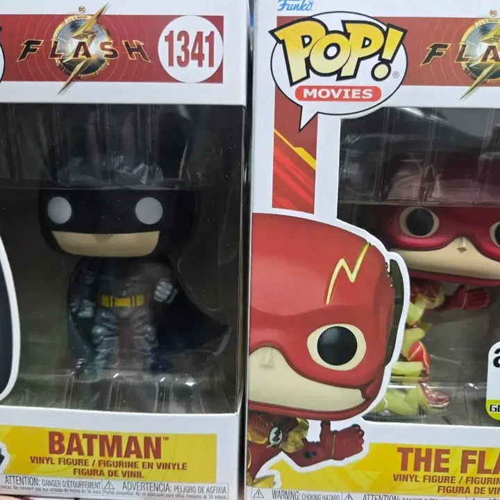 [BUNJANG] Funko Pop Batman &amp; The Flash Figures Bundle Set / 펀코 팝 배트맨 플래시 피규어 일괄