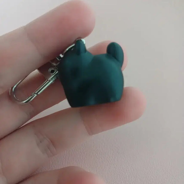 [BUNJANG] Black Cat Keychain / 고양이 키링
