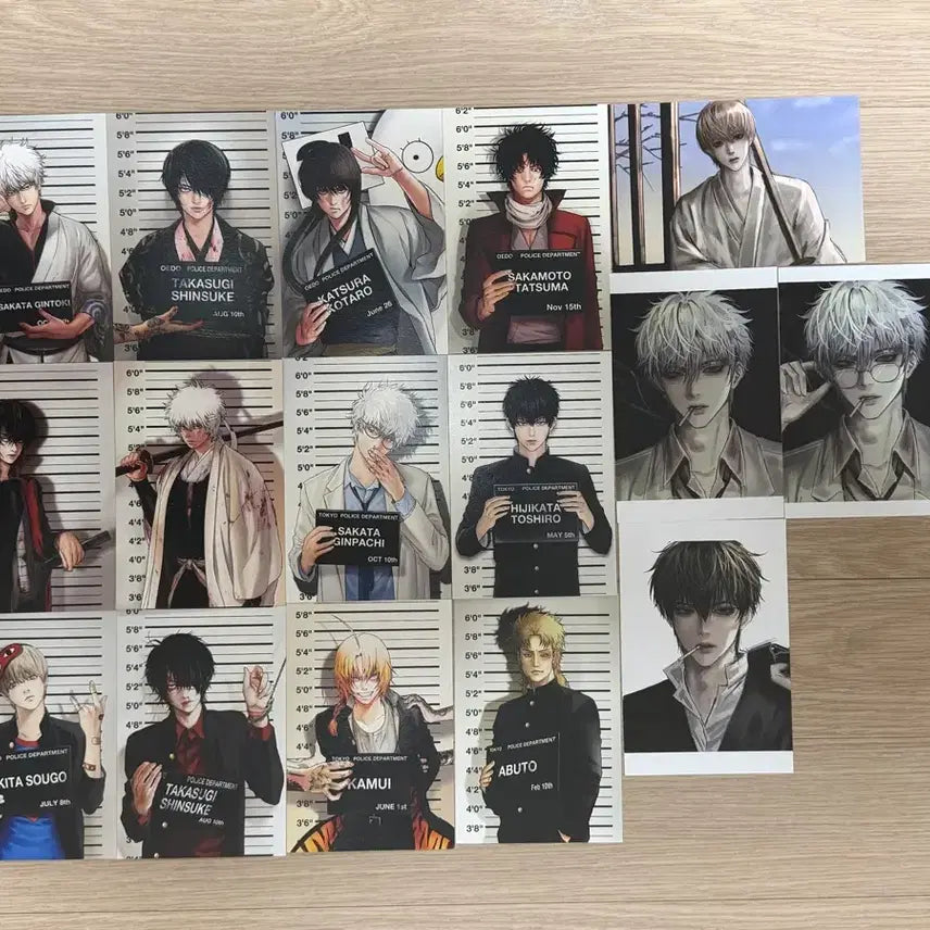 [BUNJANG] Gintama "Dandy" Print Box Bundle Set 16 Photocards / 은혼 프박 엽서 댄디님 16장 일괄 양도 머그샷
