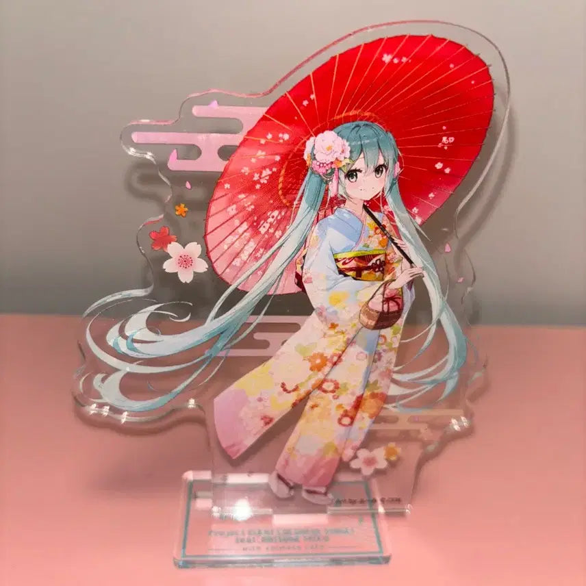 [BUNJANG] Hatsune Miku Kimono Acrylic Standee / 프세카 하츠네 미쿠 기모노 아크릴 스탠드