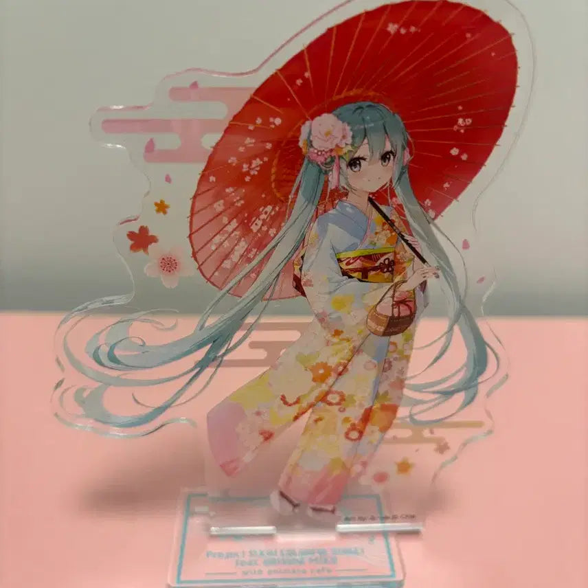 [BUNJANG] Hatsune Miku Kimono Acrylic Standee / 프세카 하츠네 미쿠 기모노 아크릴 스탠드