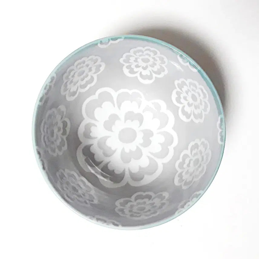 [BUNJANG] West Elm Folk Folk Pad Printed Serving Bowl (Original Japan Mino Ware Collaboration) / West Elm 일본 미노야키 볼 12.5cm