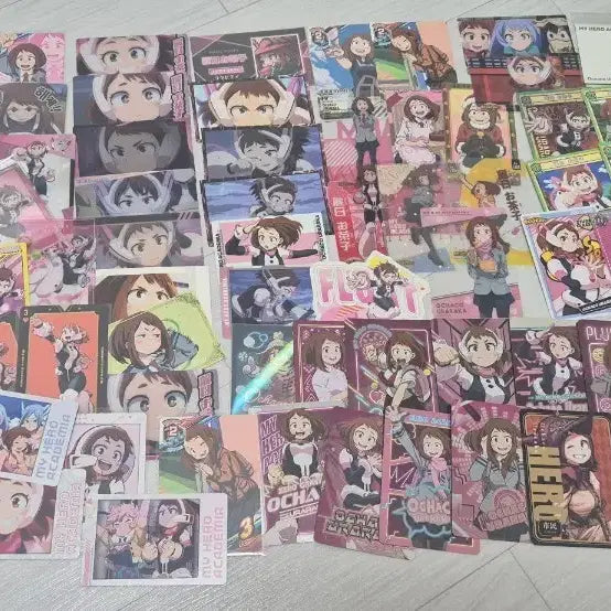 [BUNJANG] Ochaco Uraraka Paper Goods Bundle Set / 우라라카 오챠코 지류 일괄