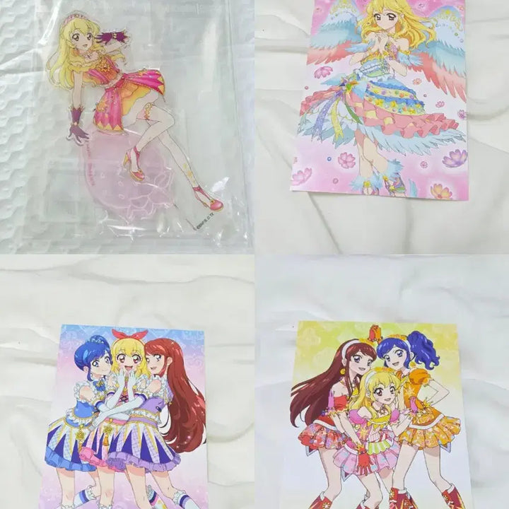 [BUNJANG] Aikatsu! Museum Ichigo Hoshimiya Acrylic Stand &amp; Special Postcard Set / 올 아이카츠 뮤지엄 블루레이 호시미야 이치고 아크릴스탠드 특전엽서