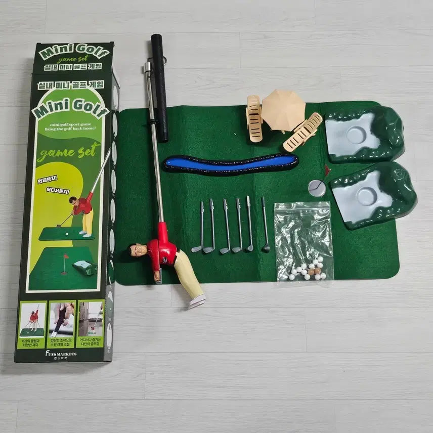 [BUNJANG] Mini Golf Game Set / 미니 골프 게임세트
