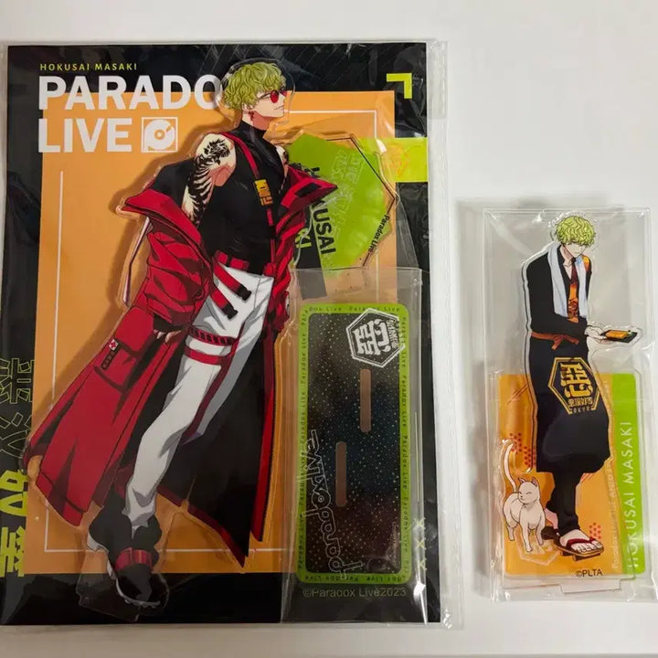 [BUNJANG] Paradox Live Hokusai 3rd Anniversary Acrylic Stand (Bundle Set) / 파라라이 호쿠사이 아크릴 일괄