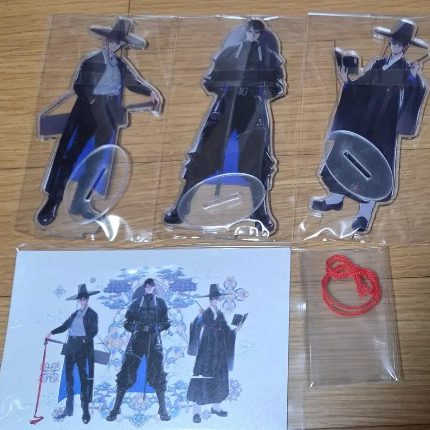 [BUNJANG] Gye Dam Chul Geun Hyun Moo 1 Team Grim Reaper Acrylic Stand with Postcard / 괴담출근 현무 1팀 저승사자 아크릴스탠드 엽서포함 판매