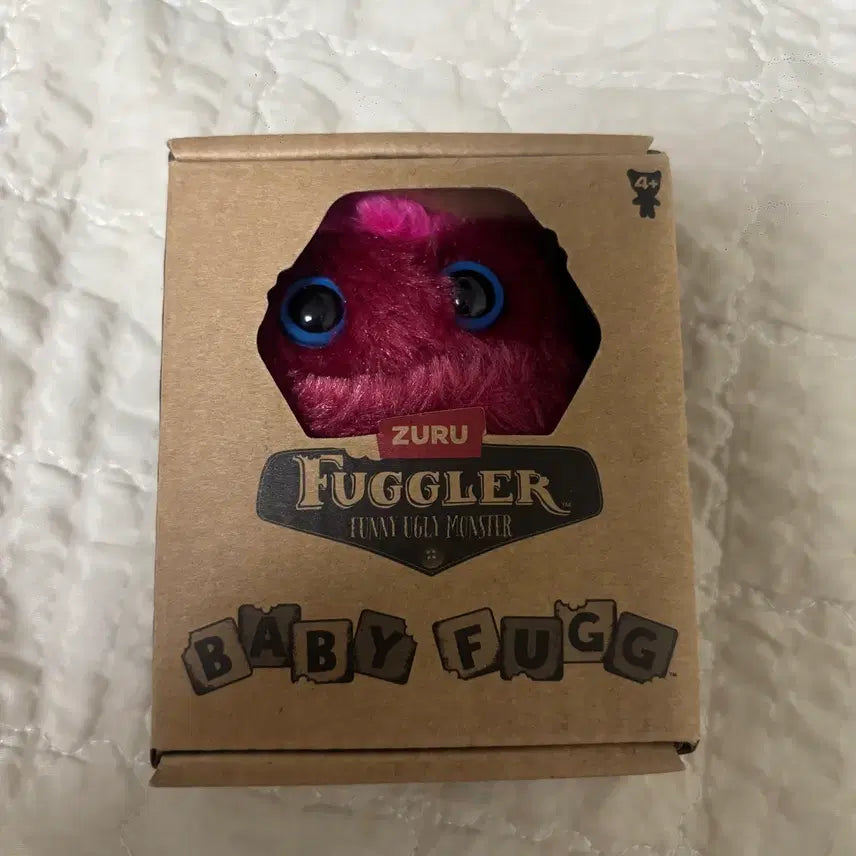 [BUNJANG] Baby Puggler Pink Plush Doll / 베이비 퍼글러 핑크색 인형