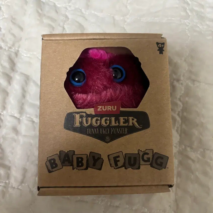 [BUNJANG] Baby Puggler Pink Plush Doll / 베이비 퍼글러 핑크색 인형