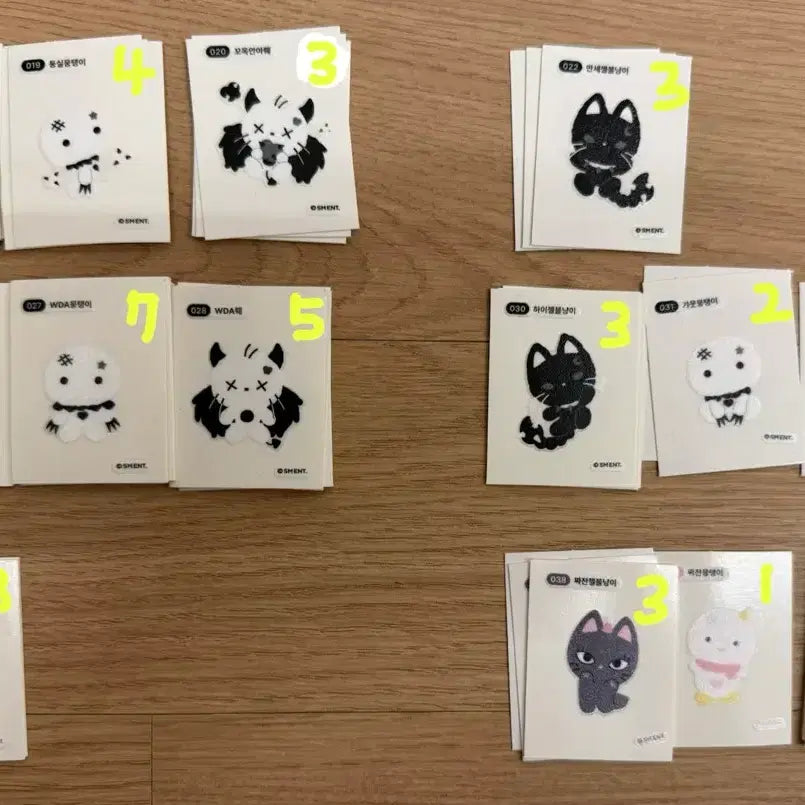 [BUNJANG] Aespa Sticker Bundle Set 45 pcs / 에스파 띠부씰 45장 일괄 판매
