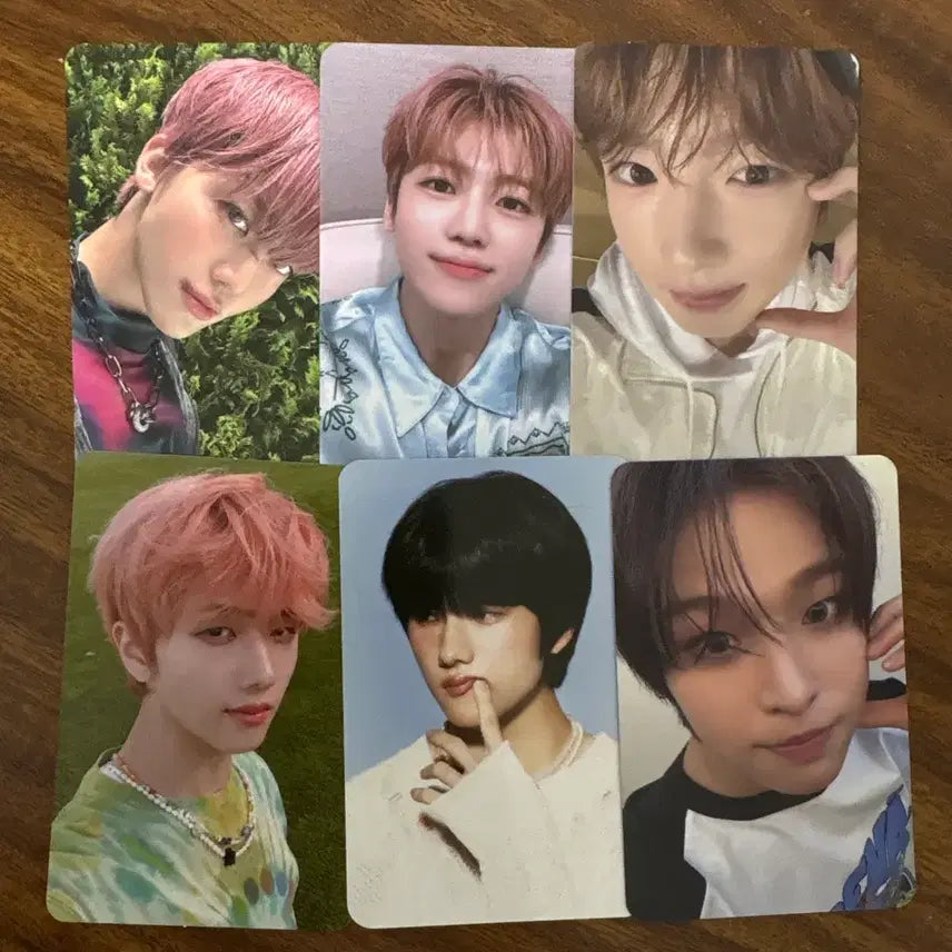 [BUNJANG] NCT Photocard Bundle Set - Jaemin, Sakuya, Jisung, Riku / 엔시티 포카 6장 일괄 양도 판매 재민 사쿠야 지성 리쿠