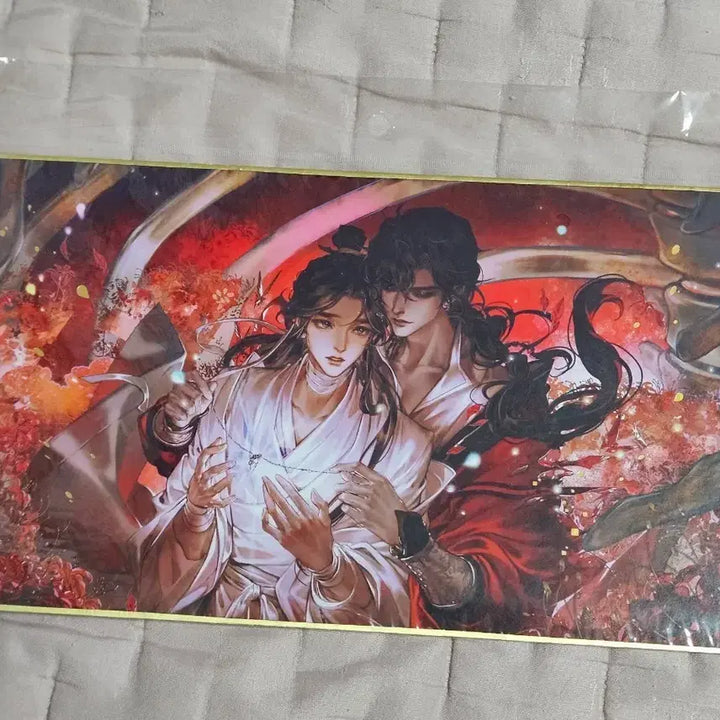 [BUNJANG] Tian Guan Ci Fu Illustration Shikishi - Fire God &amp; Horse / 미개봉 천관사복 일러스트 색지 화성사련