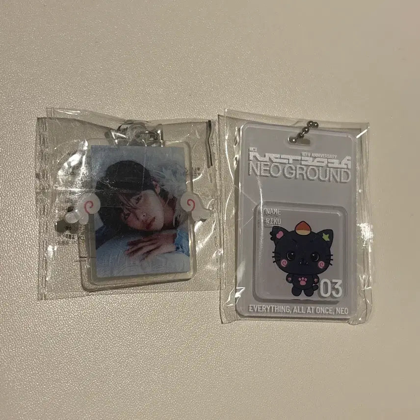 [BUNJANG] NEOGROUND Kuri Keyring &amp; Melonpan Riku Keyring Bundle Set / 네오그라운드 쿠리 키링, 멜론팝 리쿠 키링 일괄