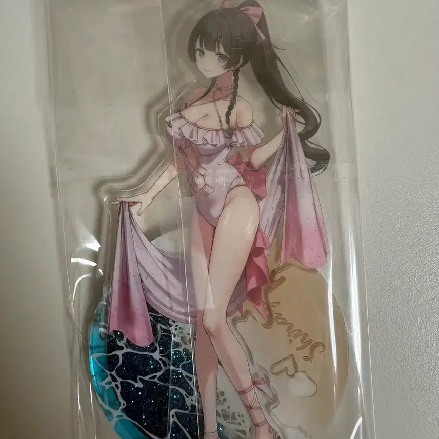 [BUNJANG] Shirayuki Hina Swimsuit Acrylic Stand / 스텔라이브 시라유키히나 수영복 아크릴스탠드