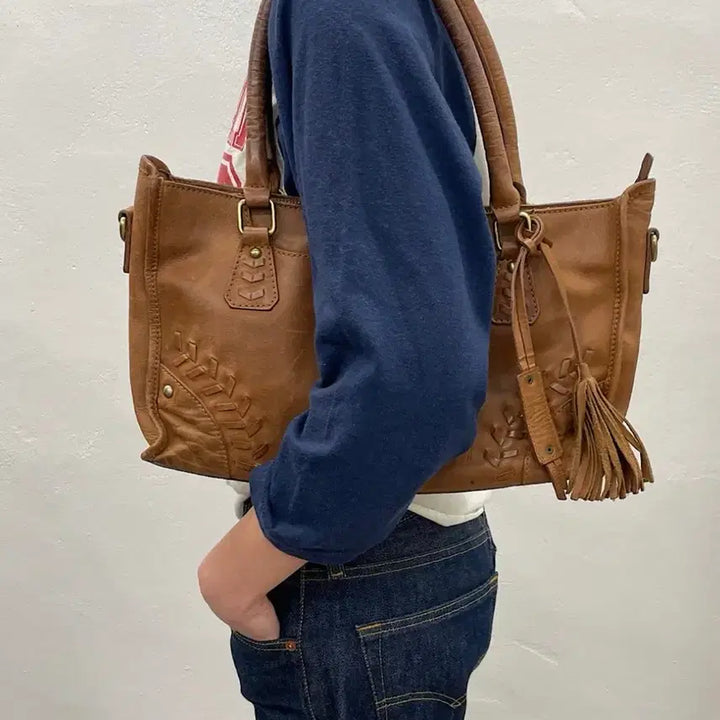 [SOLD OUT] Vintage Diba true aged leather bag