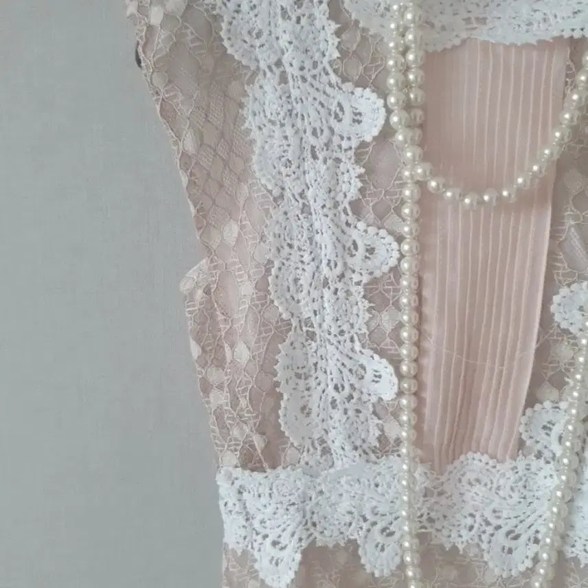 [BUNJANG] Lace Mini Dress / 새상품 레이스 미니원피스