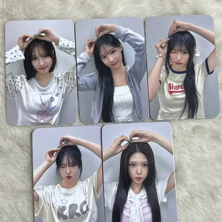 [BUNJANG] RESCENE Photocard Set (POB) / 리센느 포카 미공포 세트 리본 포토카드